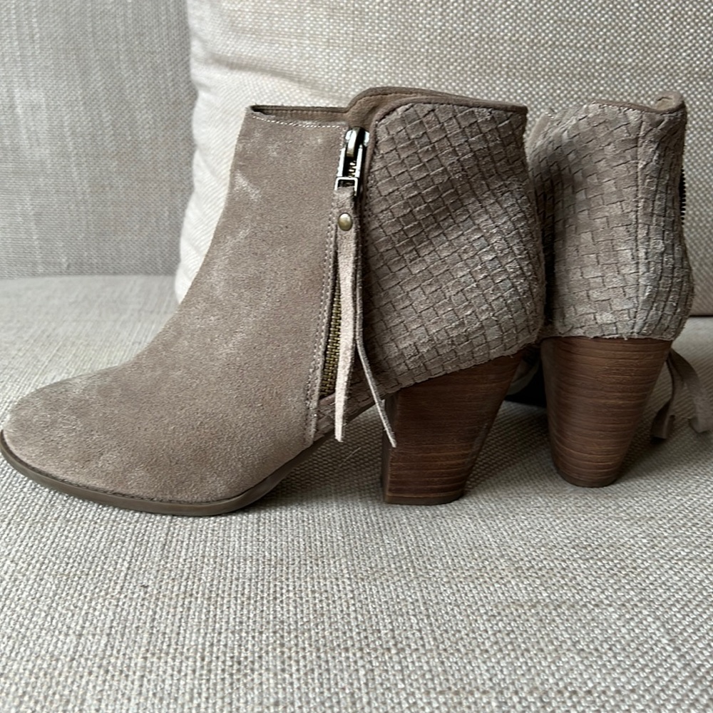 Sole Society Suede Booties